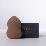 Buy NY Bae Pro Beauty Blender | Two Cuts Pear Shape Blender | Brown | Flawless Makeup Application | Maximum Coverage - Quirky 02 - 1 Pc - Purplle