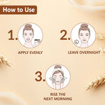 Buy Good Vibes Wheatgerm Nourishing Night Cream | Anti-Inflammatory, Heals Scars | With Almond Oil | Np Parabens, No Sulphates, No Mineral Oil (100 g) - Purplle