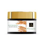 Buy Good Vibes Wheatgerm Nourishing Night Cream | Anti-Inflammatory, Heals Scars | With Almond Oil | Np Parabens, No Sulphates, No Mineral Oil (100 g) - Purplle