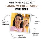 Buy Alps Goodness Powder - Sandalwood (50 g) | 100% Natural Chandan Powder | No Chemicals No Preservatives No Pesticides | Chandanam Face Mask for Even Toned Skin & Glow - Purplle