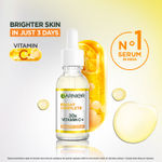 Buy Garnier Vitamin C + Face Serum for Skin Brightening with 2% Niacinamide & 0.5% BHA, 30 ml - Purplle
