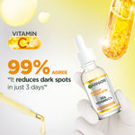 Buy Garnier Vitamin C + Face Serum for Skin Brightening with 2% Niacinamide & 0.5% BHA, 30 ml - Purplle