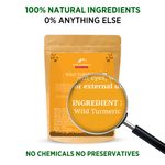 Buy Alps Goodness Powder - Wild Turmeric (50 gm) | 100% Natural Kasturi Haldi Powder | No Chemicals, No Preservatives, No Pesticides | Face Mask for Even Toned Skin & Glow - Purplle