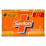 Buy Savlon Moisturizing Glycerin soap bar (Buy 3 Get 1 - 125g each) with Savlon Herbal Sensitive Germ Protection Hand Wash 175 ml - Purplle