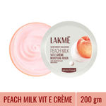 Buy Lakme Peach Milk Vit-E creme Moisture-Riser, 200 gm - Purplle