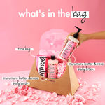 Buy Love Beauty And Planet Murumuru Butter & Rose Body Wash, Body Lotion & Tote Bag - Purplle