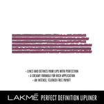 Buy Lakme Perfect Definition LipLiner, Mauve Passion, 0.78 gm - Purplle