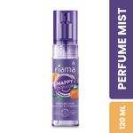 Buy Fiama Happy Naturals Perfume Mists, Lavendar & Tangerine with Floral & Citrusy Notes, 85% Natural Origin Content, Long Lasting Fragrance, 120ml Bottle - Purplle