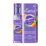 Buy Fiama Happy Naturals Perfume Mists, Lavendar & Tangerine with Floral & Citrusy Notes, 85% Natural Origin Content, Long Lasting Fragrance, 120ml Bottle - Purplle