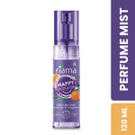 Buy Fiama Happy Naturals Perfume Mists, Lavendar & Tangerine with Floral & Citrusy Notes, 85% Natural Origin Content, Long Lasting Fragrance, 120ml Bottle - Purplle