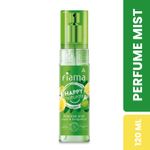 Buy Fiama Happy Naturals Perfume Mists,A Yuzu & Bergamot, 87% NaturalA Origin Content, Skin Friendly PH, Long Lasting Fragrance, 120 ml Bottle - Purplle