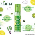 Buy Fiama Happy Naturals Perfume Mists,A Yuzu & Bergamot, 87% NaturalA Origin Content, Skin Friendly PH, Long Lasting Fragrance, 120 ml Bottle - Purplle