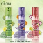 Buy Fiama Happy Naturals Perfume Mists,A Yuzu & Bergamot, 87% NaturalA Origin Content, Skin Friendly PH, Long Lasting Fragrance, 120 ml Bottle - Purplle