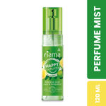 Buy Fiama Happy Naturals Perfume Mists,A Yuzu & Bergamot, 87% NaturalA Origin Content, Skin Friendly PH, Long Lasting Fragrance, 120 ml Bottle - Purplle