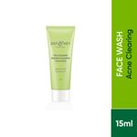 Buy Dot & Key Cica Calming Blemish Clearing Face Wash 15 ml - Purplle