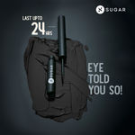 Buy SUGAR Cosmetics Eye Told You So! Smudgeproof Eyeliner - 01 Black Swan (Black) Intensely Pigmented Liquid, Sweat Proof, Moisture Resistant, Long Lasting, Matte Finish - Purplle