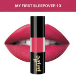 Buy Purplle Ultra HD Matte Liquid Lipstick, Pink, My First Sleepover 10 (4.8 ml) - Purplle