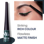 Buy NY Bae Truly Matte Liquid Eyeliner - Edgy Emerald (4.5 ml) | Colored Eyeliner | Waterproof | Long Lasting | Smudgeproof | Quick Dry | Eye Makeup - Purplle