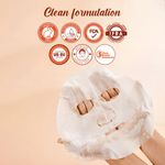 Buy Buds & Berries Brightening Face Sheet Mask with Tangerine Orange | Ultra-hydrating Sheet Mask infused with Serum | No Paraben, No Sulphate, No Silicone - 25 gm - Purplle