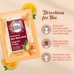 Buy Buds & Berries Brightening Face Sheet Mask with Tangerine Orange | Ultra-hydrating Sheet Mask infused with Serum | No Paraben, No Sulphate, No Silicone - 25 gm - Purplle