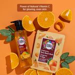 Buy Buds & Berries Brightening Face Sheet Mask with Tangerine Orange | Ultra-hydrating Sheet Mask infused with Serum | No Paraben, No Sulphate, No Silicone - 25 gm - Purplle