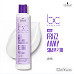 Buy Schwarzkopf Professional Bonacure Frizz Away Shampoo with Babassu Oil 250 ML - Purplle
