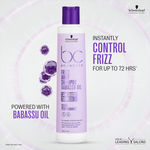 Buy Schwarzkopf Professional Bonacure Frizz Away Shampoo with Babassu Oil 250 ML - Purplle