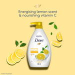 Buy Dove Energising Body wash with Lemon Scent and Vitamin C (800 ml) - Purplle