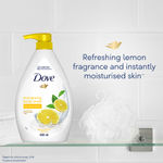 Buy Dove Energising Body wash with Lemon Scent and Vitamin C (800 ml) - Purplle