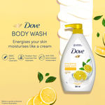 Buy Dove Energising Body wash with Lemon Scent and Vitamin C (800 ml) - Purplle
