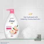 Buy Dove Revitalizing Body wash with scented Peach and Vitamin C (800 ml) - Purplle