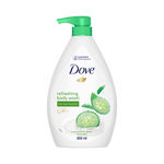Buy Dove Refreshing Body Wash, with Cucumber & Green Tea Scent (800 ml) - Purplle