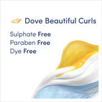 Buy Dove Beautiful Curls Deep Moisture Miracle Hair Mask, Sulphate Free, No Parabens & Dyes, Mask for Curly Hair, With Tri-Moisture Essence for smooth, shiny, bouncy curls (300 ml) - Purplle