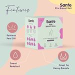Buy Sanfe flix breast lifter roll  | Flix Body Shaper | Flix Cotton Nipple Covers | Long-Lasting Adhesive | Comfortable & Discreet | Waterproof | Go Braless, Strapless & Backless 1 Unit - 1 Unit - Purplle