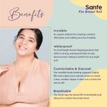 Buy Sanfe flix breast lifter roll  | Flix Body Shaper | Flix Cotton Nipple Covers | Long-Lasting Adhesive | Comfortable & Discreet | Waterproof | Go Braless, Strapless & Backless 1 Unit - 1 Unit - Purplle