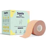 Buy Sanfe flix breast lifter roll  | Flix Body Shaper | Flix Cotton Nipple Covers | Long-Lasting Adhesive | Comfortable & Discreet | Waterproof | Go Braless, Strapless & Backless 1 Unit - 1 Unit - Purplle