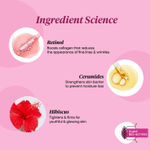 Buy Dot & Key Night Retinol + Ceramide Night Repair Cream | Hibiscus & pomegranate Oil | Reduces Fine Lines & Wrinkles Lift Face Moisturizer With Hyaluronic Acid & Ceramides | 25ml - Purplle