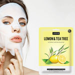 Buy Jaquline USA Lemon & Tea Tree Sheet Mask - Purplle