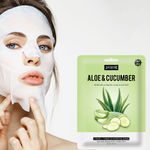 Buy Jaquline USA Aloe & Cucumber Sheet Mask 25 ml - Purplle