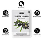 Buy Jaquline USA Charcoal & Bamboo Sheet Mask 25 ml - Purplle
