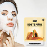 Buy Jaquline USA Honey & Papaya Sheet Mask - Purplle