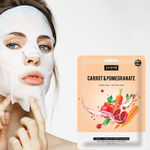 Buy Jaquline USA Carrot & Pomegranate Sheet Mask - Purplle
