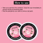 Buy Jaquline USA Nail Polish Remover Pads Rose 30s - Purplle