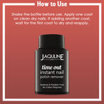 Buy Jaquline USA Time out Instant Nail Polish Remover 80 ml - Purplle