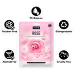 Buy Jaquline USA Rose Sheet Mask ,1 Pc - Purplle