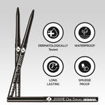 Buy Jaquline USA OneStroke Super Black Kajal 0.30g - Purplle