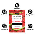 Buy Jaquline USA Soothing Sheet Mask Watermelon 1 Pc - Purplle
