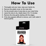 Buy Jaquline USA Deep Cleansing Charcoal Pore Strips - Purplle