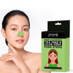 Buy Jaquline USA Teatree & AloeVera Nose Pore Strips 10's - Purplle