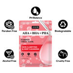 Buy Jaquline USA AHA+BHA+PHA Sheet Mask 1 Pc - Purplle